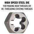 thumbnail image 4 of Drill America 9/16"-18 High Speed Steel Hex Die, DWT Series, 4 of 4