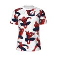 thumbnail image 1 of Spider-Man Breathable Men's Short Sleeve T-Shirt-120g Mesh Fabric, 1 of 7