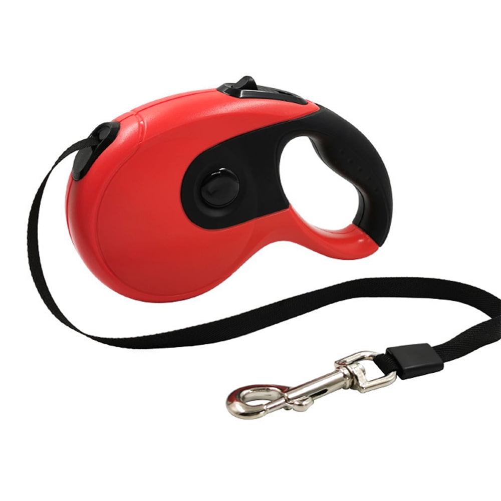 Retractable Dog Leash 16.4ft Nylon Cord, Heavy Duty 360° TangleFree