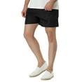 thumbnail image 5 of NOMADIC NOOK Men's Solid Color Drawstring Waist Mesh Lining Lightweight Board Shorts 2 Pack, 5 of 7