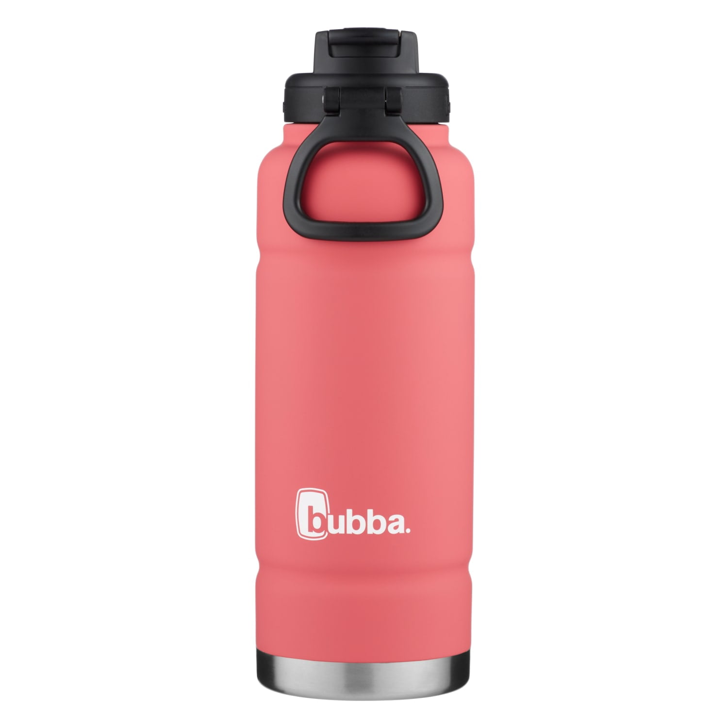 bubba Stainless Steel Trailblazer Water Bottle with Straw, Rubberized Electric Berry, 40oz.