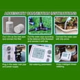 thumbnail image 2 of WD-01GD Dual-Channel Automatic Watering Timer with Backlit LCD, 3 Programs per Channel, Child Lock, 6mm Quick-Connect Inlet, Pure Copper Motor, 3-Level Pressure Control, Adjustable Drip Emitters &, 2 of 7
