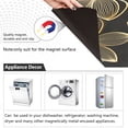 thumbnail image 4 of Yayeee Magnetic Dishwasher Cover for The Front Decoration Home Kitchen Machine Sticker Protector, Golden Elegance, 4 of 6