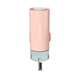 thumbnail image 1 of Greeniant Jaula para mascotas dispensador de agua colgante desmontable Universal recargable lavable hogar ABS alimentador fuente accesorios Suministros de alimentación y agua para mascotas Rosa 700ml Greeniant  PT005005-07B, 1 of 6