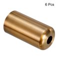 thumbnail image 3 of Uxcell Decorative Lamp Base Holder Cover Sleeve E14 Lamp Socket Cup Gold Bronze 6 Pack, 3 of 6