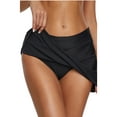 thumbnail image 1 of LELINTA Womens Swim Skirt with Brief Tummy Control Tankini Short Solid Swim Skirt Bathing Suit Bottoms, 1 of 6