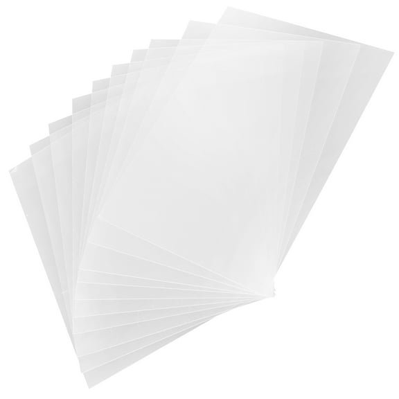 10-Pack Clear Acrylic Sheets Replacement for Picture Frames, and Transparent