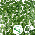 thumbnail image 1 of Enredaderas Artificiales Colgantes 36 Piezas 2m Hiedra Xtellar Verde Decorativa, 1 of 3