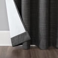 thumbnail image 5 of Sun Zero Kline 63-Inch Grommet 100% Blackout Window Curtain Panel in Coal, 5 of 9