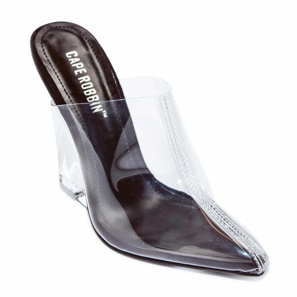 cape robbin clear wedge