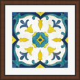 thumbnail image 1 of Great Art Now Andalucia Tiles A Blue and Yellow by Silvia Vassileva Framed Wall Art 20"W x 20"H, 1 of 3