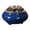 Dark Blue, variant on Blue Aroma Burner 10x7 cm Sandalwood Incense Burner with Ice Kiln Glaze Ceramic Design by Dusknt Home Decor Essential Oil Diffuser