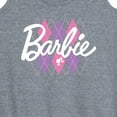 thumbnail image 3 of Barbie - Argyle - Women's Racerback Tank Top, 3 of 5