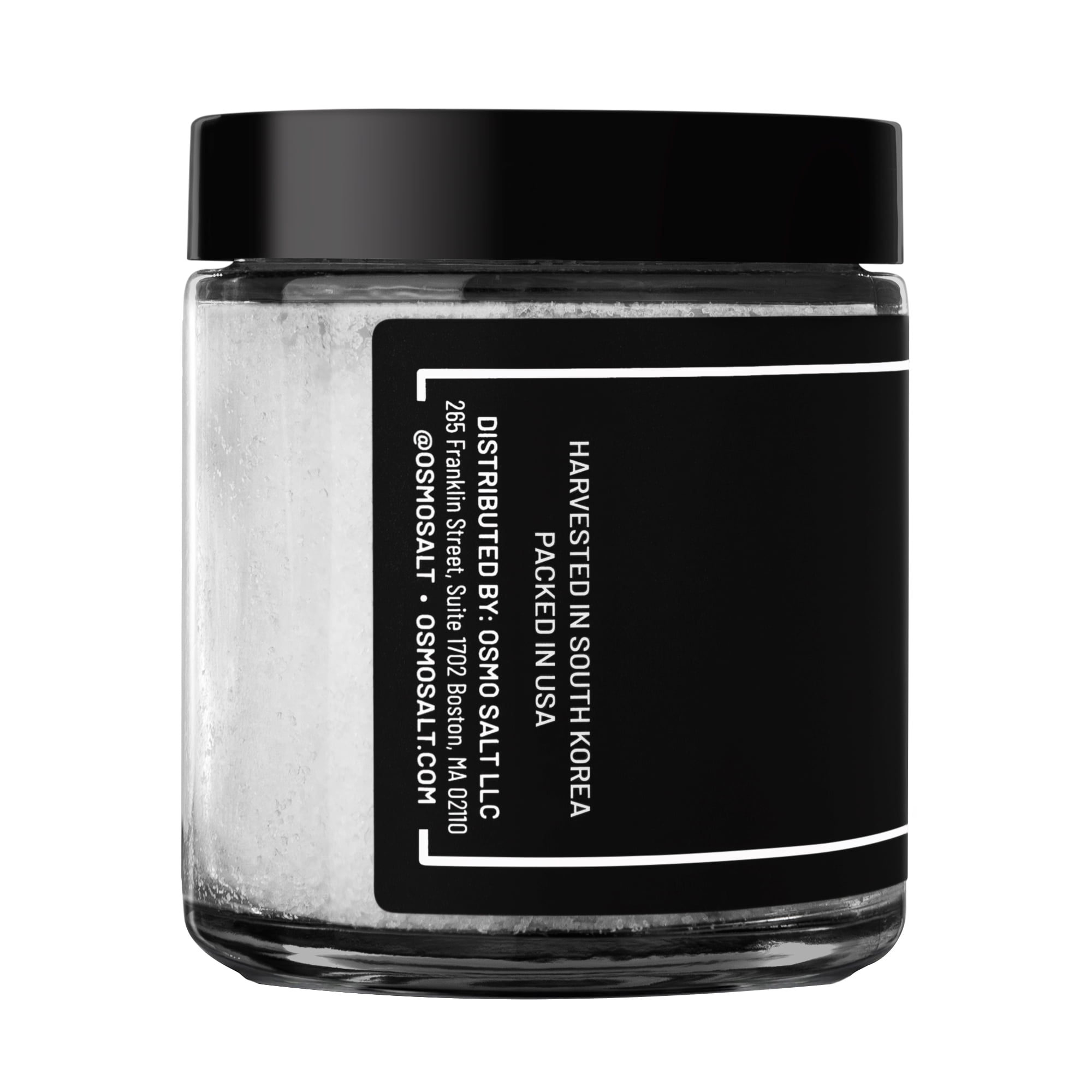 Osmo Salt's Flakey White Sea Salt - Premium Gourmet Cooking and Seasoning Salt, 4.3 oz jar