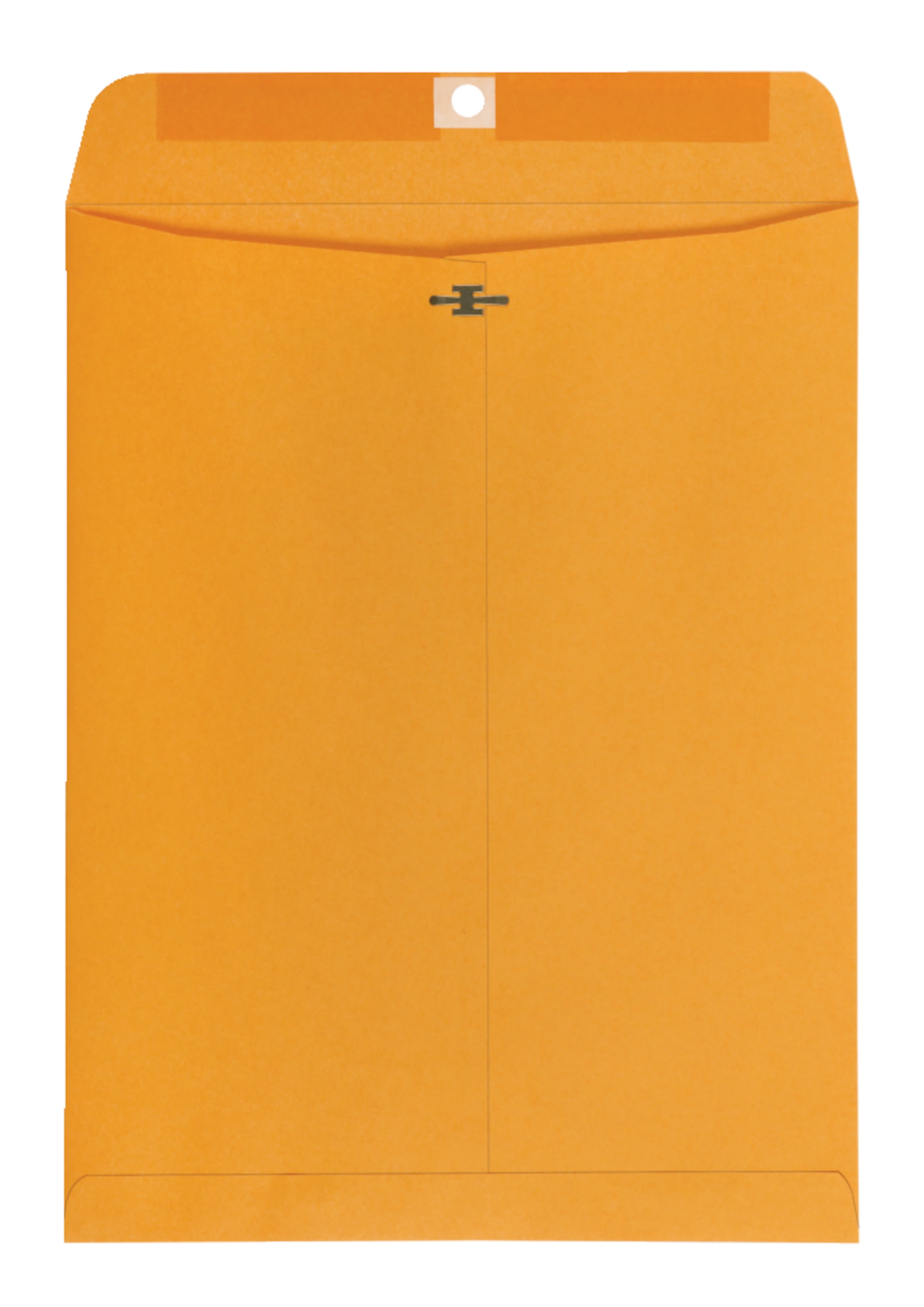 Quality Park, QUA37897, Gummed Kraft Clasp Envelopes, 100 / Box, Kraft