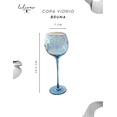 thumbnail image 2 of Juego de 4 copas Bruna azul filo oro, 2 of 6