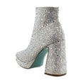 thumbnail image 3 of Betsey Johnson Della Women's Boots Rhinestone Size 5 M, 3 of 8