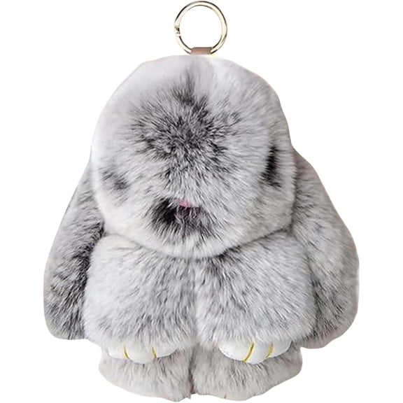 Cute Bunny Keychain Gift With Box, Easter Birthday Cute Gifts, Premium Soft & Fuzzy Texture, Adorable Bunny Design For Teens & Women
