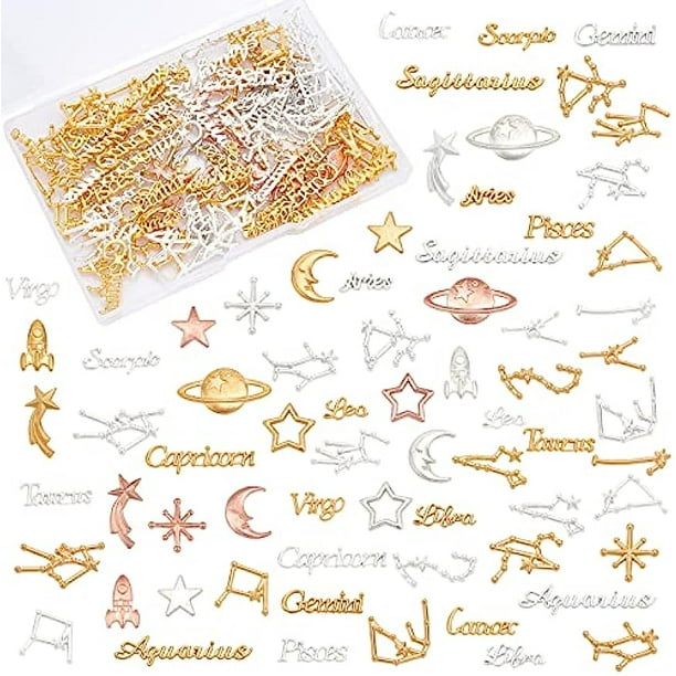 Zodiac sign shop charms