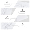 thumbnail image 7 of CONZONE Mens Linen Pants Wide Leg Elastic Waist Drawstring Joggers For Men Baggy Casual Summer Trousers With Pockets, 7 of 7