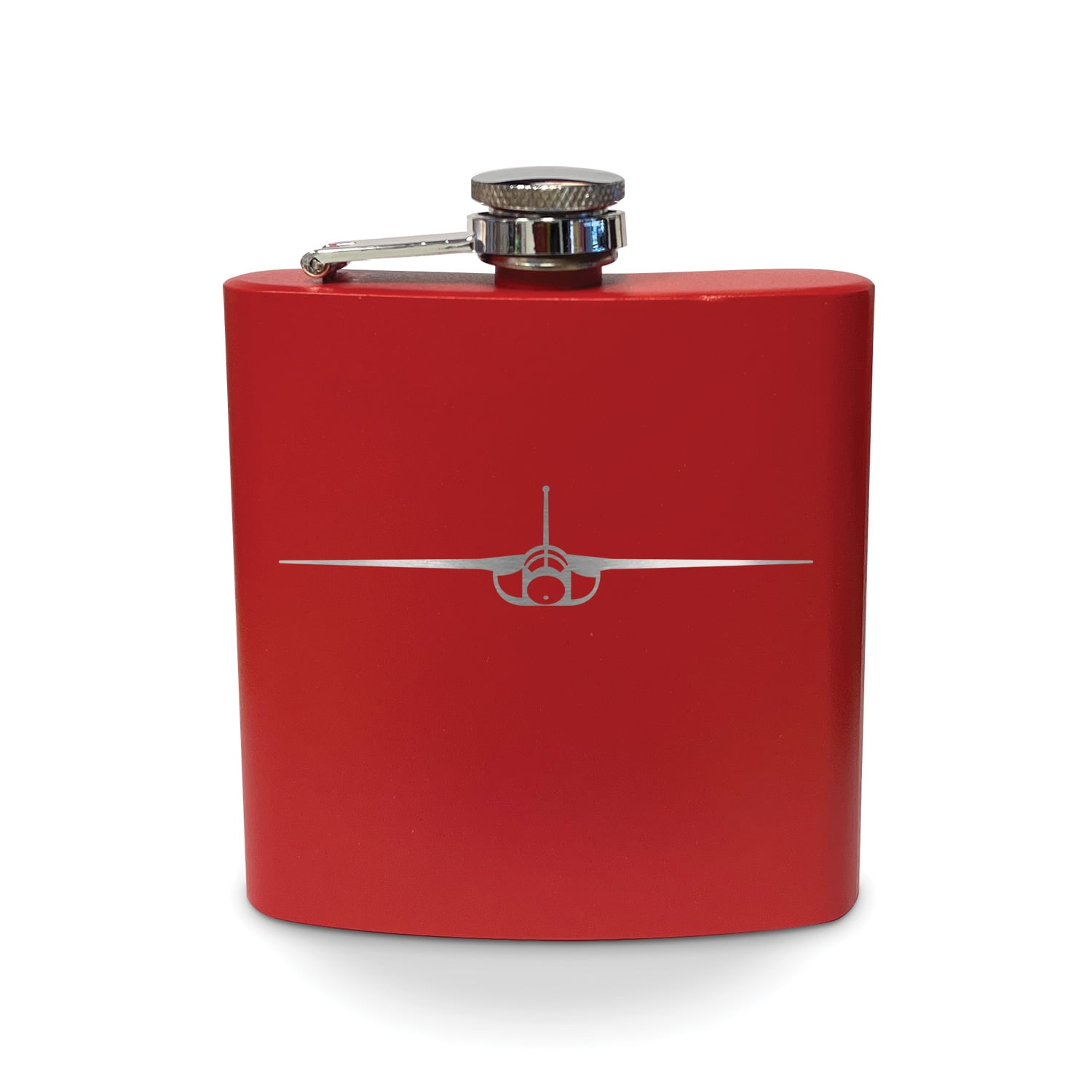F-111 Aardvark Flask 6 oz - Laser Engraved - Stainless Steel ...