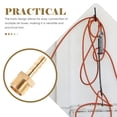 thumbnail image 4 of CTIRCHIU 4 Pcs Raccord de Tuyau Mâle en T pour Compresseurs d'Air, 4 of 8