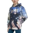 thumbnail image 5 of Jujutsu Kaisen Hoodie 3D Print Pullover Hooded Long Sleeve Sweatshirts Tops Blouse with Pocket for Boys Girls Small, 5 of 7