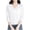 White, variant on Pejock Women's Short Solid Cardigan, Casual Button Up Knit Sweater with Three Quarters Sleeve, Lightweight Open Front Coat for Spring and Summer