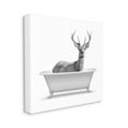 thumbnail image 3 of Stupell Industries Woodland Deer Antique Bath Tub Graphic Art Gallery Wrapped Canvas Print Wall Art, Design by Annalisa Latella, 3 of 7