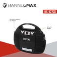thumbnail image 4 of Reproductor de CD portátil HANNLOMAX HX-327CD con radio AM/FM (negro), 4 of 5