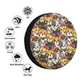thumbnail image 4 of Salouo Cute Cat Print Spare Tire Cover 14-17 inch Spare Tire Protector Universal Tough Tire Wheel Cover for Trailer SUV and Truck-17 inch, 4 of 6
