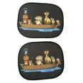 thumbnail image 2 of 2 uds parasoles de ventana de coche Protector solar patrones de animales de dibujos animados bloque cubierta opaca de luz cortina de privacidad para n Estilo B, 2 of 8