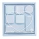 thumbnail image 1 of Mini paleta de sombras de ojos de papel de colores con notas adhesivas en colores pastel, almohadillas autoadhesivas para buscar y comparar el estado de ánimo azul, 1 of 5