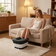 thumbnail image 4 of MaxKare Collapsible Foot Spa with Massager and Heat, Foot Spa Massager with Bubble Heat, Black, 4 of 12