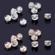 thumbnail image 3 of 10pcs Silicone 18k S925 Sliver Earring Backs Padded Mushroomgold, 3 of 4