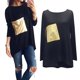 thumbnail image 5 of Camiseta Informal De Manga Larga Con Cuello Redondo Y Lentejuelas Para Mujer (Azul Marino)(L)-123148.11 Tmvgtek Mujer, 5 of 7