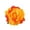 Orange, variant on 4.3" Rose Hair Clip Large Flower Brooches Hairpin for Women, Charming Flowers Pins for Clothes, Turn Heads with Stylish Rose Hair Clip Flower Brooch Pin for Clothes & Clips, 1Pc(Orange,4.3x4.3")