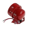 thumbnail image 6 of Techinal 1950s 12V Car Truck Motorcycle Driven RED Air Raid Siren Horn Alarm 50's, 6 of 7