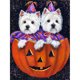 thumbnail image 2 of Cuadros Decorativos Cuadros Decorativos 5D DIY Diamond Painting Halloween Dog Kits Full Round Drill Likrtyny embutido en tela, 2 of 8
