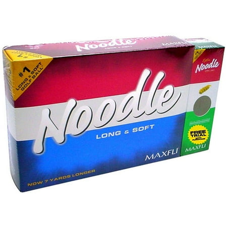 Maxfli Noodle Golf Balls With Bonus Sleeve