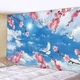 thumbnail image 3 of Flores Tapiz Paisaje Paisaje Grandes Paisajes Tapicería Decoración De Pared Para El Dormitorio Sa De Estar 150x150cm Baoblaze Beautiful Sky Wall Tapestry, 3 of 8