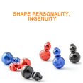 thumbnail image 1 of Bike Brake Cable Caps Aluminum Alloy Brake Bike Accessory Aluminum Wire End Caps Easy to Install Wear Resistant Brake Cable End Crimps for Bikes Bicycles, 1 of 9