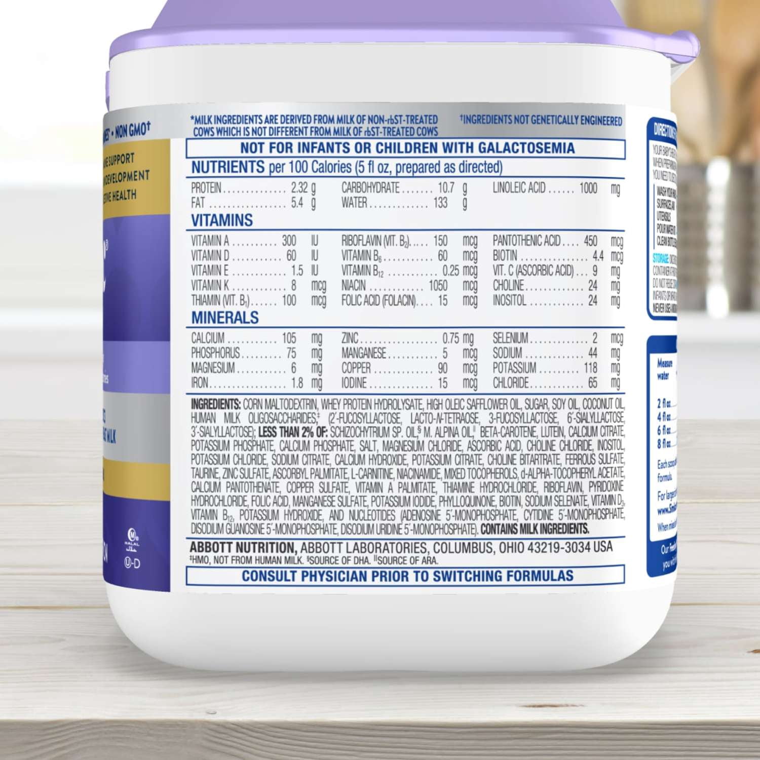 Similac 360 Total Care Gentle Comfort Powder Baby Formula, 20.1-oz Tub