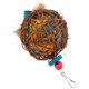 thumbnail image 1 of Bird Chewing Toy Parrot Hanging Chewing Toy Wooden Foraging 2Pcs, 1 of 4