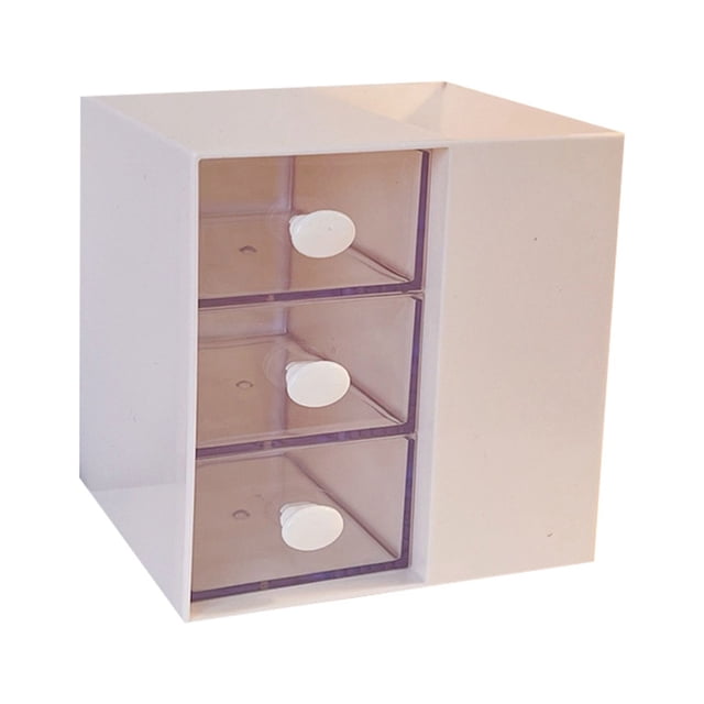 CAJA DE ALMACENAMIENTO DE DESCORTRITORIO DE GRAN CAPACIDAD, DERRESDO DE CAJÓN, CUBIERTA ANTRIMVO DELECTIVA SIMPLE, CAJA DE ALMACENAMIENTO PARA EL CUIDADO DE LA PIEL. Material PP