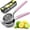 Pink, variant on Zulay Lemon Squeezer Stainless Steel with Premium Heavy Duty Solid Metal Squeezer Bowl and Food Grade Silicone Handles - Large Manual Citrus Press Juicer and Lime Squeezer Stainless Steel (Pink)