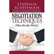 Negotiation Techniques (That Really Work!) (Paperback)