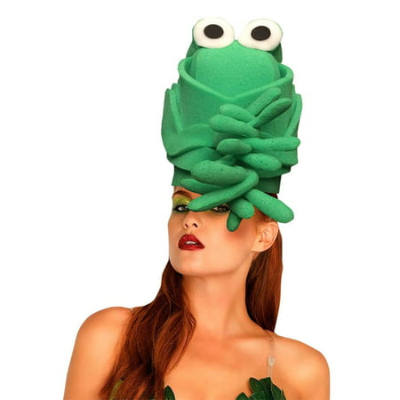 Green Toad Adult Foam Costume Hat - One Size