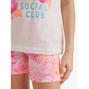 Justice Girls 2-Piece Tee & Bike Short Set, Sizes XS - XLP