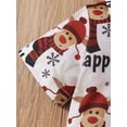 thumbnail image 6 of Qiylii Baby Boys Christmas Clothes Set, Cartoon Elk Romper+Red Suspender Shorts, 6 of 9